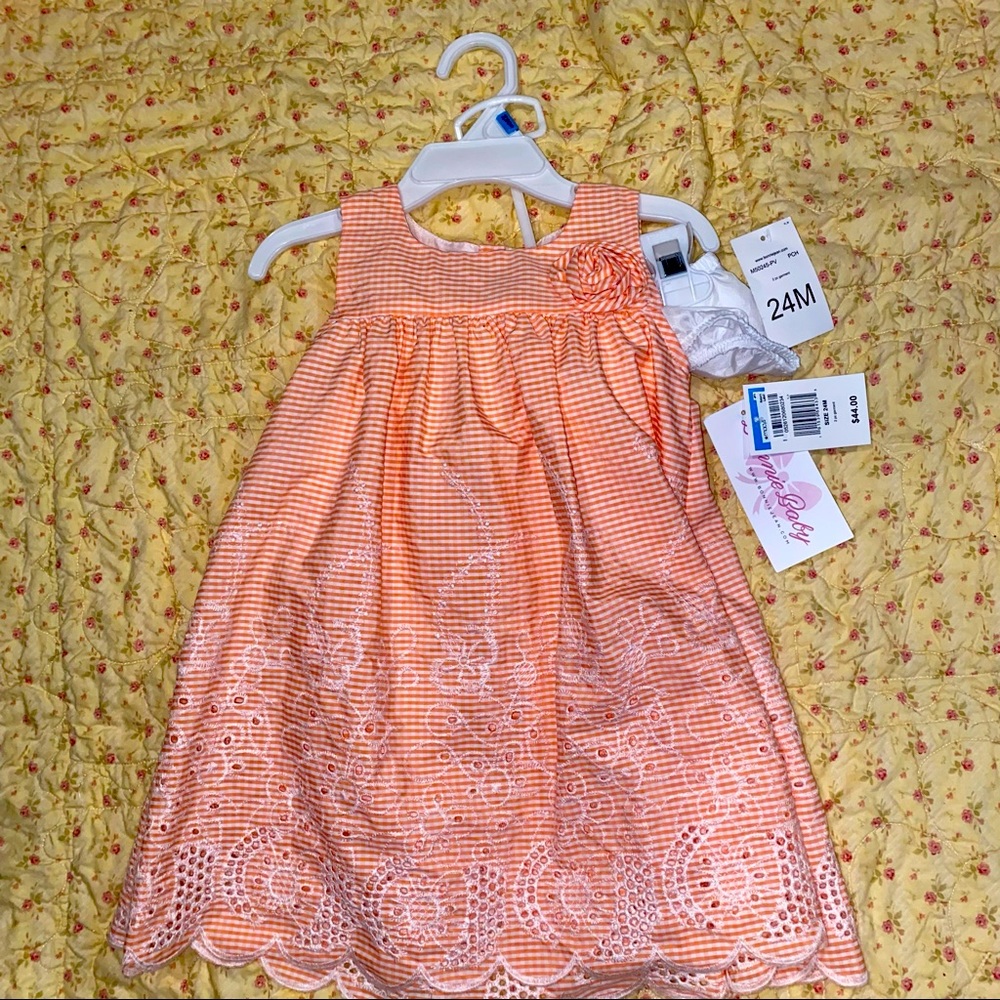 BONNIE BABY 24M DRESS NWT